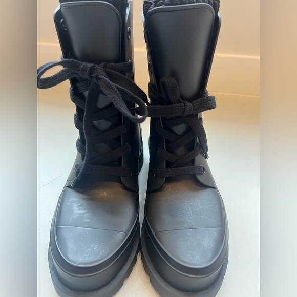 Porte & Paire Rubber combat boots - lined for warmth!! - Picture 5 of 14